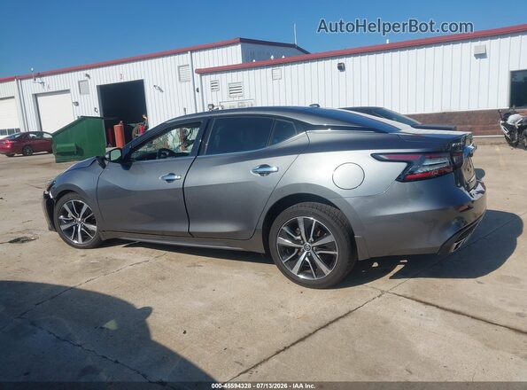 1N4AA6AV2KC370615 2019 NISSAN MAXIMA Gray სალონის 360-გრადუსიანი ხედი