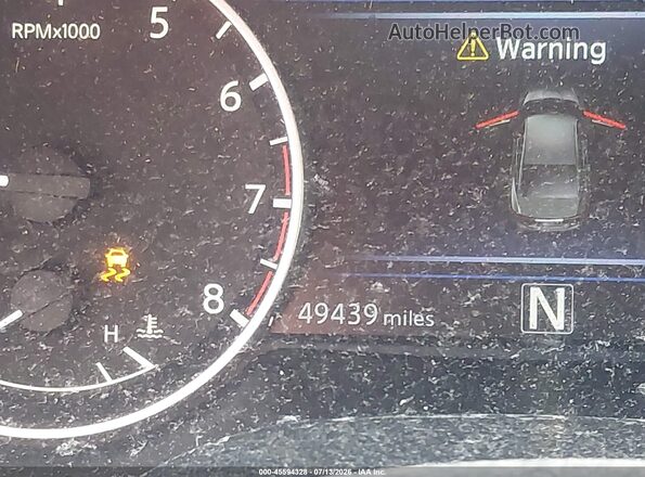 1N4AA6AV2KC370615 2019 NISSAN MAXIMA Gray 