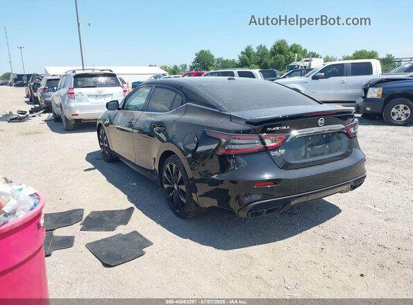 1N4AA6AV2KC376074 2019 NISSAN MAXIMA Черный Задняя левая четверть
