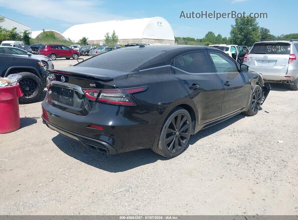 1N4AA6AV2KC376074 2019 NISSAN MAXIMA Черный Задняя правая четверть