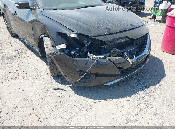 1N4AA6AV2KC376074 2019 NISSAN MAXIMA Черный Вид спереди