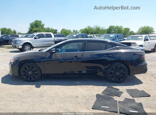 1N4AA6AV2KC376074 2019 NISSAN MAXIMA Черный Панорамный вид салона 360°