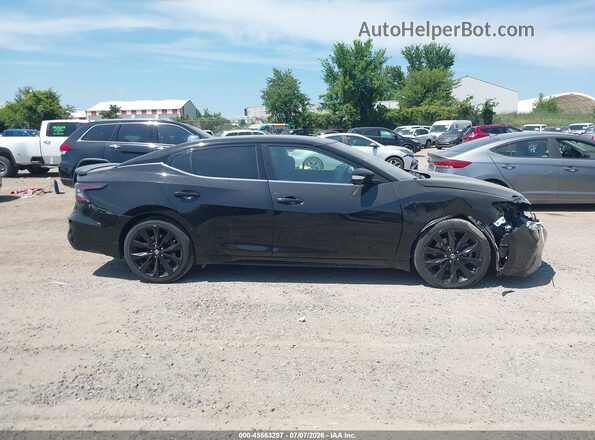 1N4AA6AV2KC376074 2019 NISSAN MAXIMA Черный Вид задней части салона