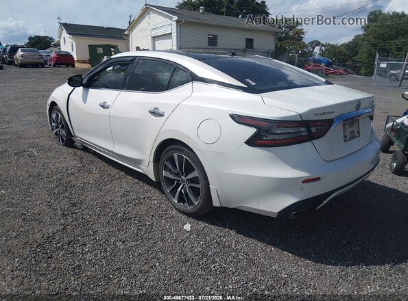 1N4AA6AV2KC377192 2019 NISSAN MAXIMA White Trasero izquierdo