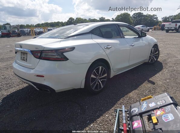 1N4AA6AV2KC377192 2019 NISSAN MAXIMA White Trasero derecho