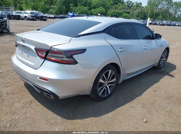 1N4AA6AV2KC377418 2019 NISSAN MAXIMA Silver Задня права чверть