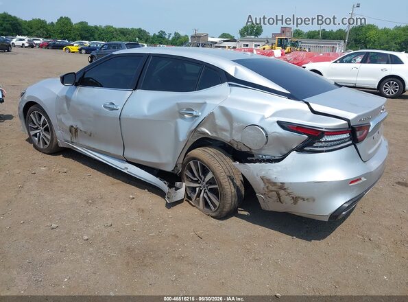 1N4AA6AV2KC377418 2019 NISSAN MAXIMA Silver Задня ліва чверть
