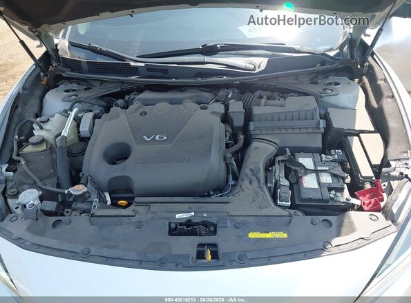 1N4AA6AV2KC377418 2019 NISSAN MAXIMA Silver Вид ззаду