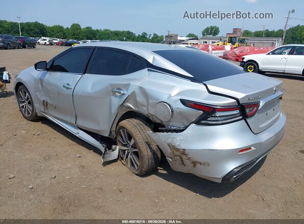 1N4AA6AV2KC377418 2019 NISSAN MAXIMA Silver Вид спереду