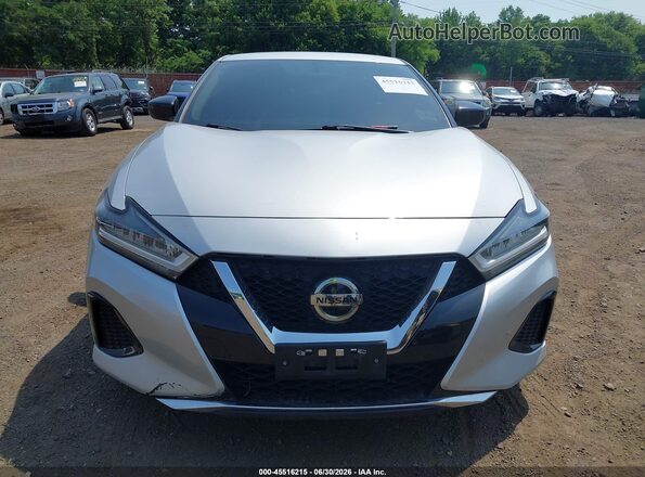 1N4AA6AV2KC377418 2019 NISSAN MAXIMA Silver Вид щитка приладів