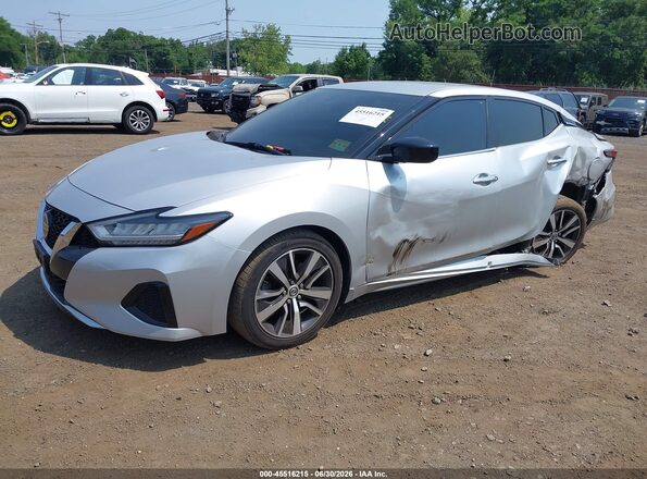 1N4AA6AV2KC377418 2019 NISSAN MAXIMA Silver 