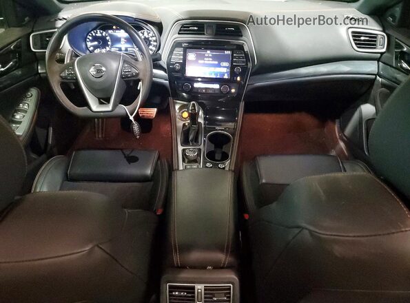 1N4AA6AV3KC361809 2019 NISSAN MAXIMA Black Dashboard view