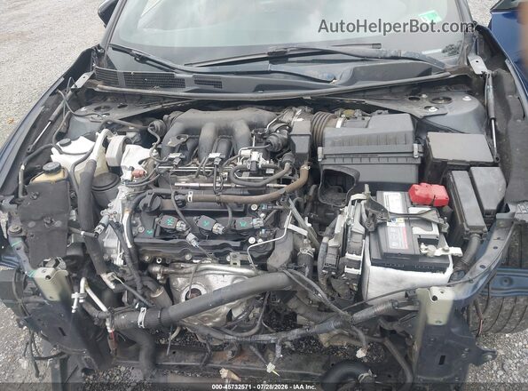 1N4AA6AV3KC368081 2019 NISSAN MAXIMA Синий Вид сзади