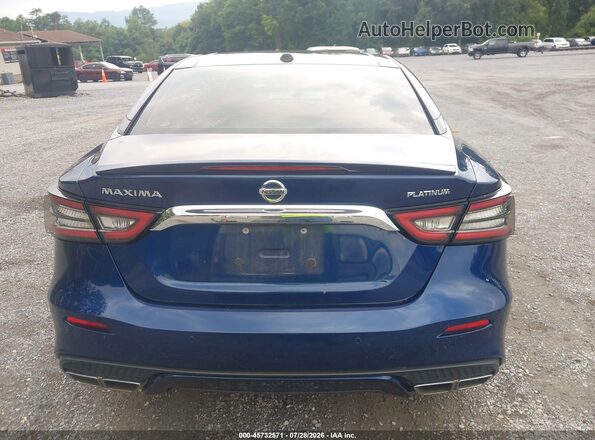 1N4AA6AV3KC368081 2019 NISSAN MAXIMA Синий 