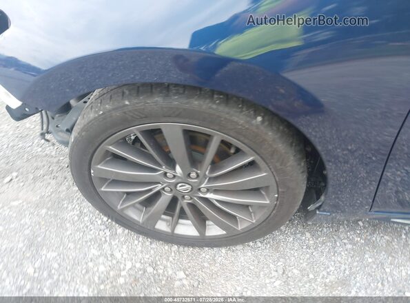 1N4AA6AV3KC368081 2019 NISSAN MAXIMA Синий Вид щитка приборов