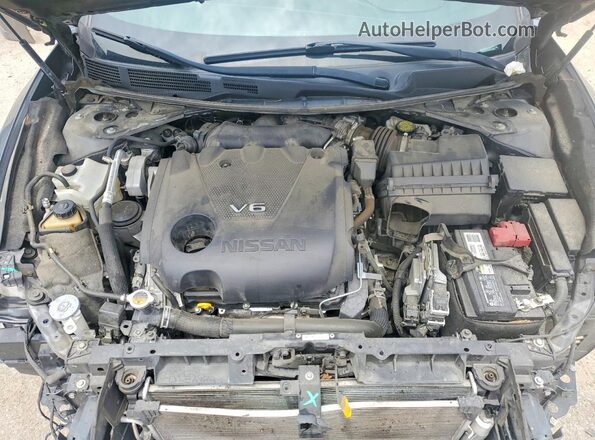 1N4AA6AV3KC374012 2019 NISSAN MAXIMA Green Widok wnętrza z tyłu