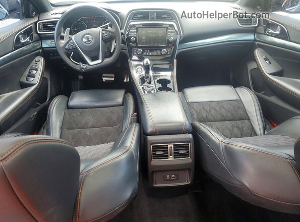 1N4AA6AV3KC374012 2019 NISSAN MAXIMA Green Widok deski rozdzielczej