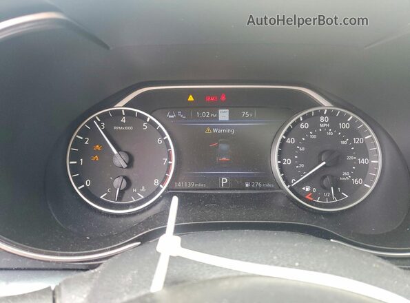1N4AA6AV3KC374012 2019 NISSAN MAXIMA Green Widok zestawu wskaźników