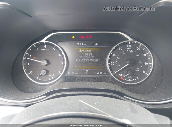 1N4AA6AV4KC365545 2019 NISSAN MAXIMA Silver Հետևի նստատեղերի տեսք