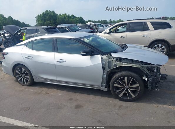 1N4AA6AV4KC365545 2019 NISSAN MAXIMA Silver Սալոնի 360 աստիճան տեսք