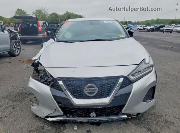 1N4AA6AV4KC368364 2019 NISSAN MAXIMA Silver Widok z przodu