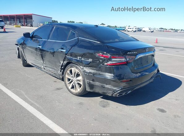 1N4AA6AV4KC372480 2019 NISSAN MAXIMA Black Rear left