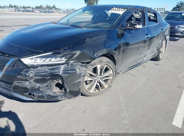 1N4AA6AV4KC372480 2019 NISSAN MAXIMA Black Front view