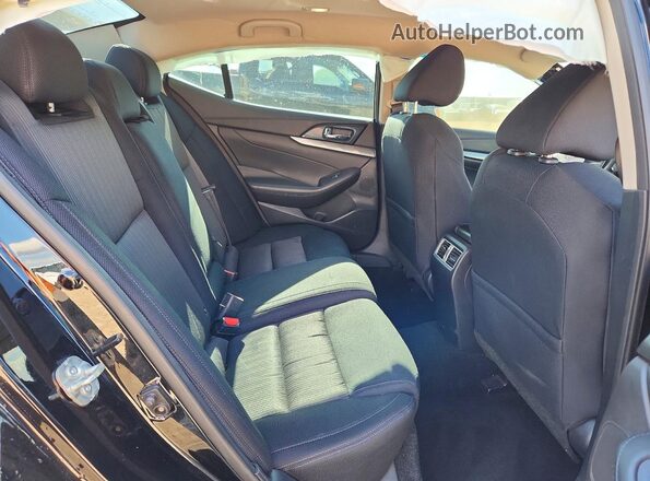 1N4AA6AV4KC373595 2019 NISSAN MAXIMA Black Widok tylnych siedzeń
