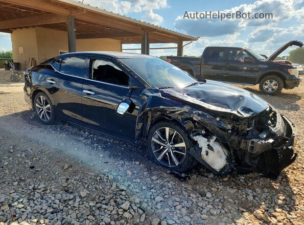1N4AA6AV4KC373595 2019 NISSAN MAXIMA Black Przód prawy