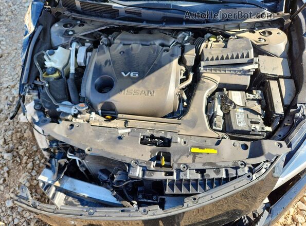 1N4AA6AV4KC373595 2019 NISSAN MAXIMA Black Widok wnętrza z tyłu