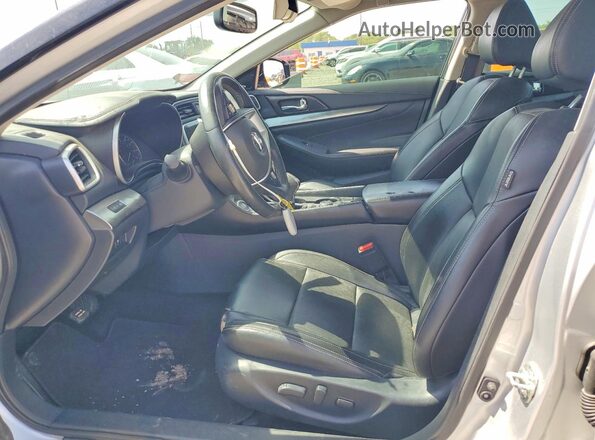 1N4AA6AV4KC377629 2019 NISSAN MAXIMA Silver Вид салону спереду