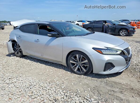 1N4AA6AV4KC377629 2019 NISSAN MAXIMA Silver Передня права чверть