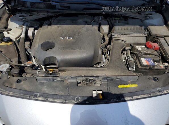 1N4AA6AV4KC377629 2019 NISSAN MAXIMA Silver Вид задньої частини салону