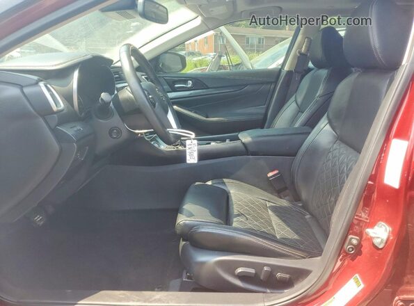1N4AA6AV4KC379252 2019 NISSAN MAXIMA Red Սալոնի դիմացի տեսք