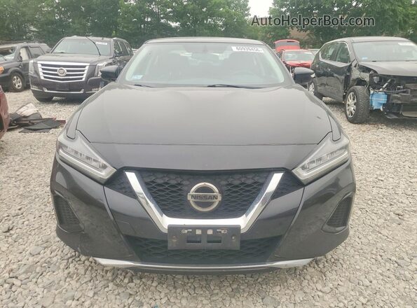 1N4AA6AV5KC360810 2019 NISSAN MAXIMA Black Front view