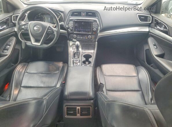 1N4AA6AV5KC360810 2019 NISSAN MAXIMA Black Dashboard view
