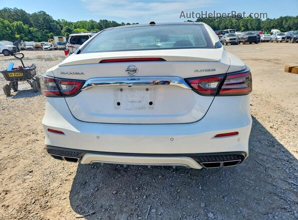 1N4AA6AV5KC368177 2019 NISSAN MAXIMA White Vista trasera