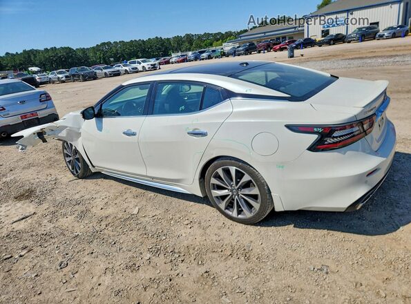 1N4AA6AV5KC368177 2019 NISSAN MAXIMA White Trasero izquierdo