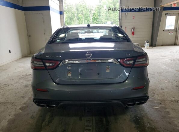 1N4AA6AV5KC380409 2019 NISSAN MAXIMA Gray Rear view