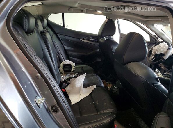 1N4AA6AV5KC380409 2019 NISSAN MAXIMA Gray Rear seats view