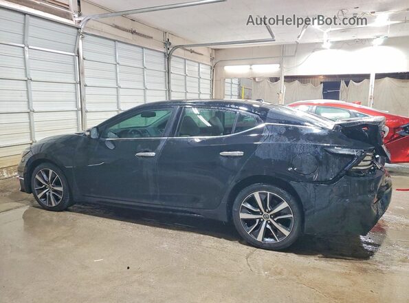 1N4AA6AV6KC364834 2019 NISSAN MAXIMA Черный Задняя левая четверть
