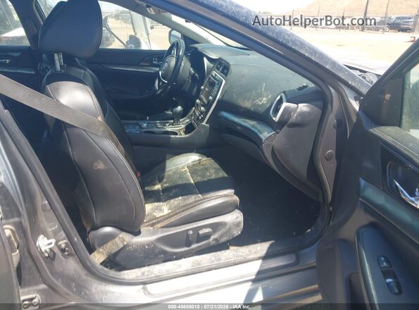 1N4AA6AV6KC371489 2019 NISSAN MAXIMA Gray Вид салону спереду