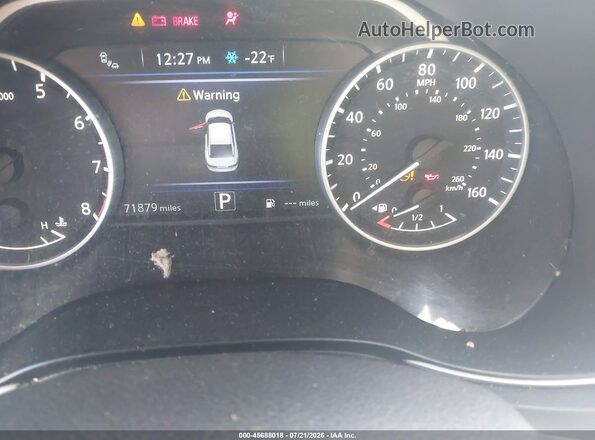 1N4AA6AV6KC371489 2019 NISSAN MAXIMA Gray Вид задніх сидінь