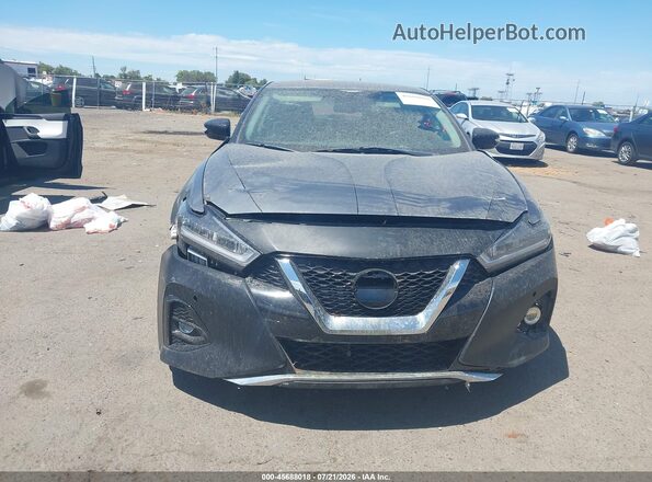1N4AA6AV6KC371489 2019 NISSAN MAXIMA Gray Вид щитка приладів