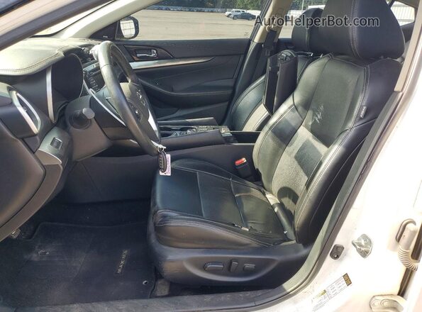 1N4AA6AV6KC373534 2019 NISSAN MAXIMA White Вид салону спереду