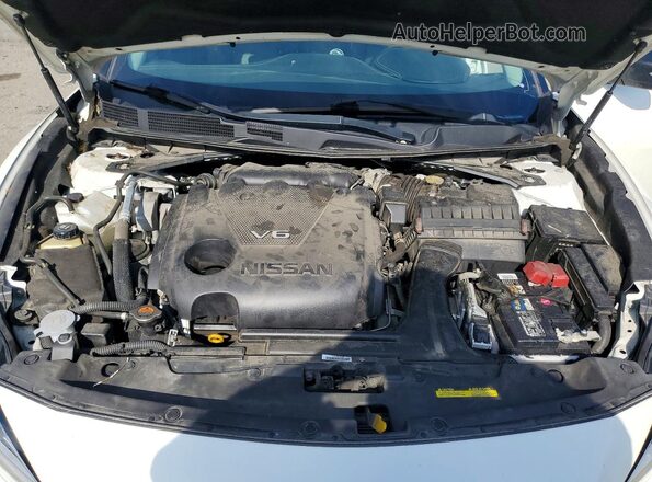 1N4AA6AV6KC373534 2019 NISSAN MAXIMA White Вид задньої частини салону