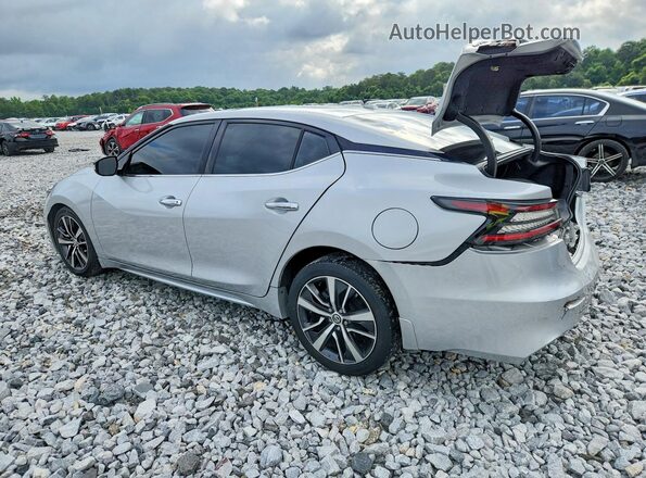 1N4AA6AV7KC372649 2019 NISSAN MAXIMA Silver Задня ліва чверть
