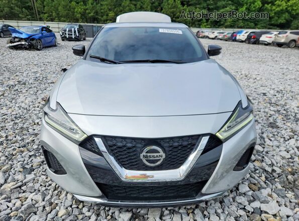 1N4AA6AV7KC372649 2019 NISSAN MAXIMA Silver Вид спереду