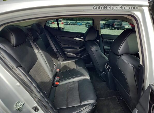 1N4AA6AV7KC372649 2019 NISSAN MAXIMA Silver Вид задніх сидінь