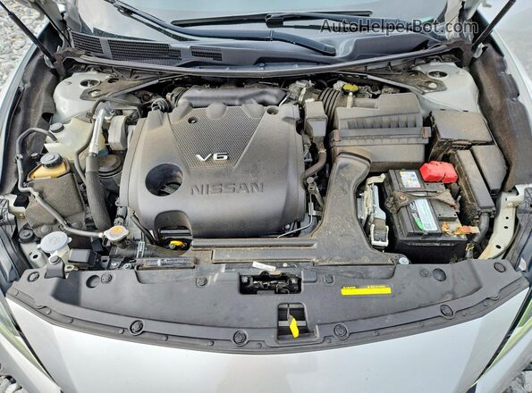 1N4AA6AV7KC372649 2019 NISSAN MAXIMA Silver Вид задньої частини салону